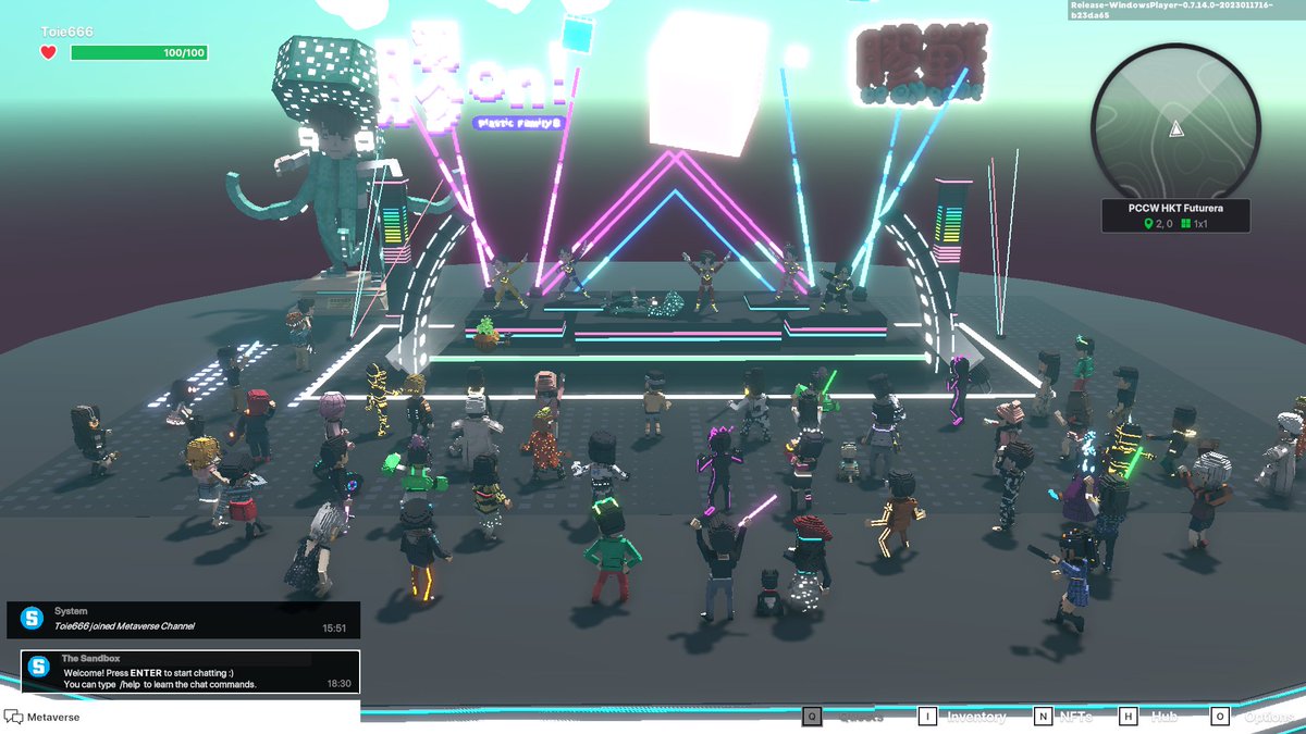 Tawan55099378's tweet photo. @TheSandboxGame I found the Star Team in PCCW HKT Futurera! 🎮 #LunarNewYearTSB https://t.co/vJg34YeNia