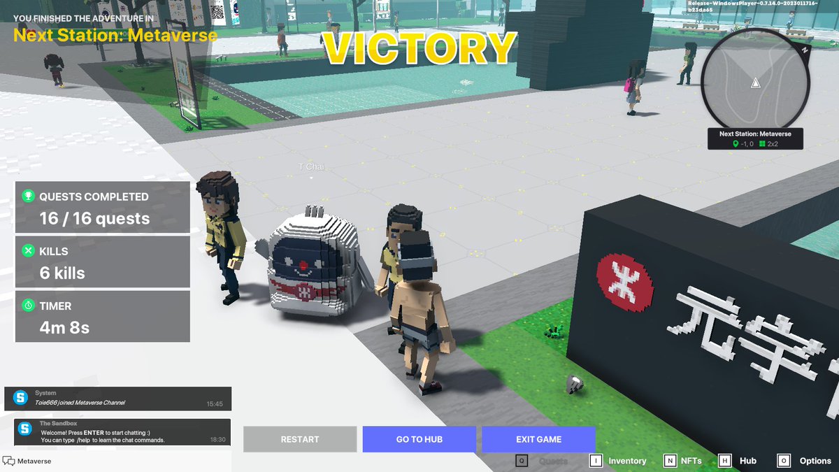 Tawan55099378's tweet photo. @TheSandboxGame I found the Delivery Robot in Next Station: Metaverse! 🚉 #LunarNewYearTSB https://t.co/JENSMXqhly