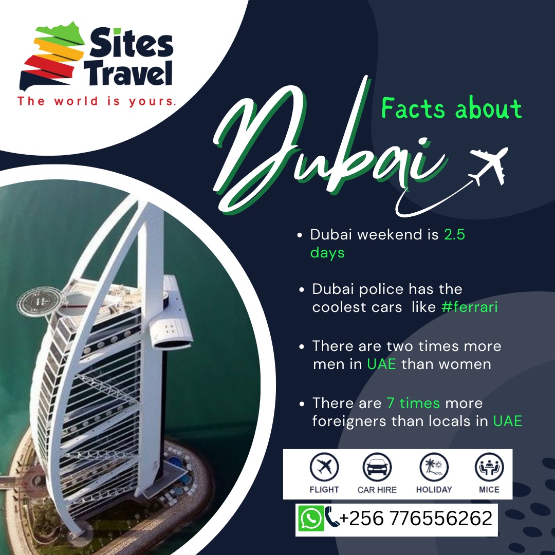 Sitestravelug's tweet photo. Did you know Dubai police has....
#carhire #townrun #upcountry #savefortravelwallet #sitestrabel-ug.com #holiday https://t.co/PQ14U6tS5o