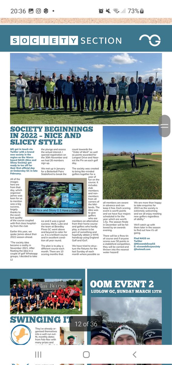 Midlands Golfer tweet media