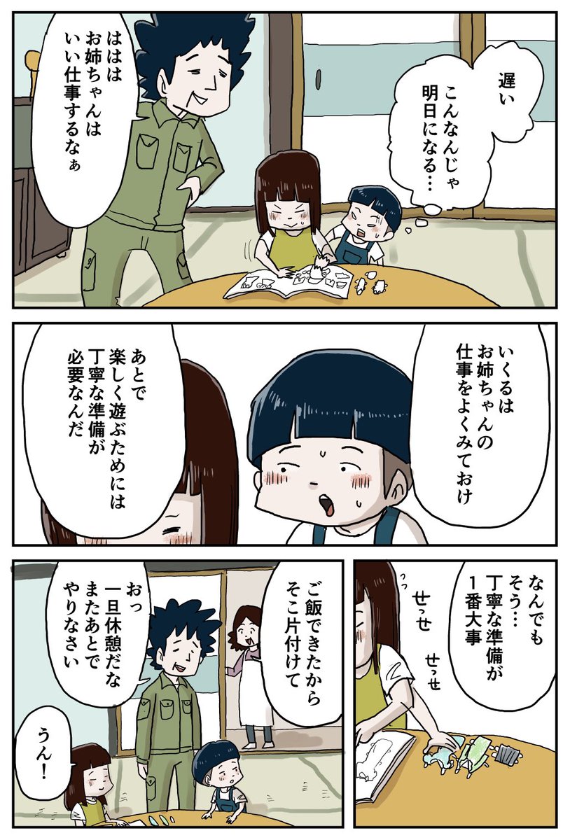 父さんのお土産(その1)
#しなのんちのいくる 