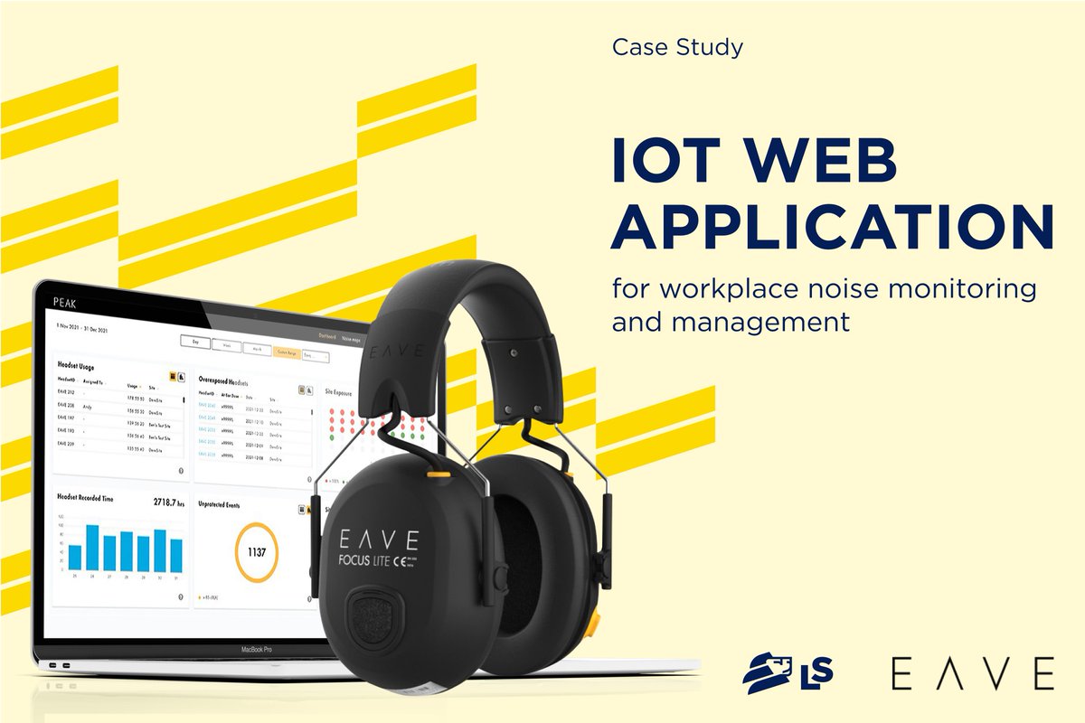 Would you like to learn how Lemberg Solutions helped an industrial noise detection system startup rebuild their legacy software, develop a web app, and extend their functionality? 
👉Keep reading our case study with Eave: bit.ly/3HvHR7W
#lembergsolutions #iot #webapp