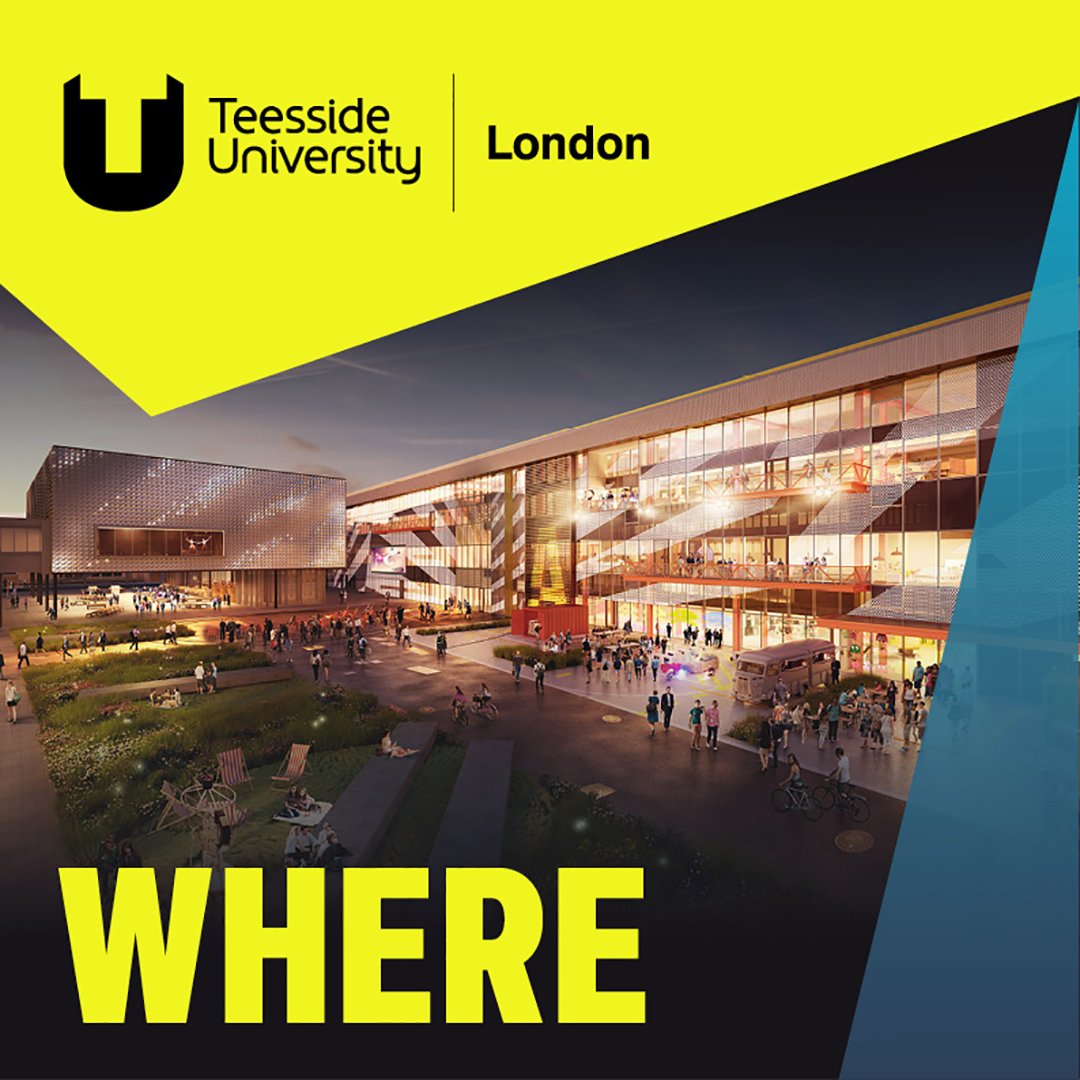 Teesside University London (@teesunilondon) on Twitter photo Teesside University London is based at Here East in Stratford – home to a vibrant mix of innovators, visionaries and like-minded locals looking to challenge the status quo. 
Find out more here - teessi.de/3jn2GdH Teesside University London is based at Here East in Stratford – home to a vibrant mix of innovators, visionaries and like-minded locals looking to challenge the status quo. 
Find out more here - teessi.de/3jn2GdH