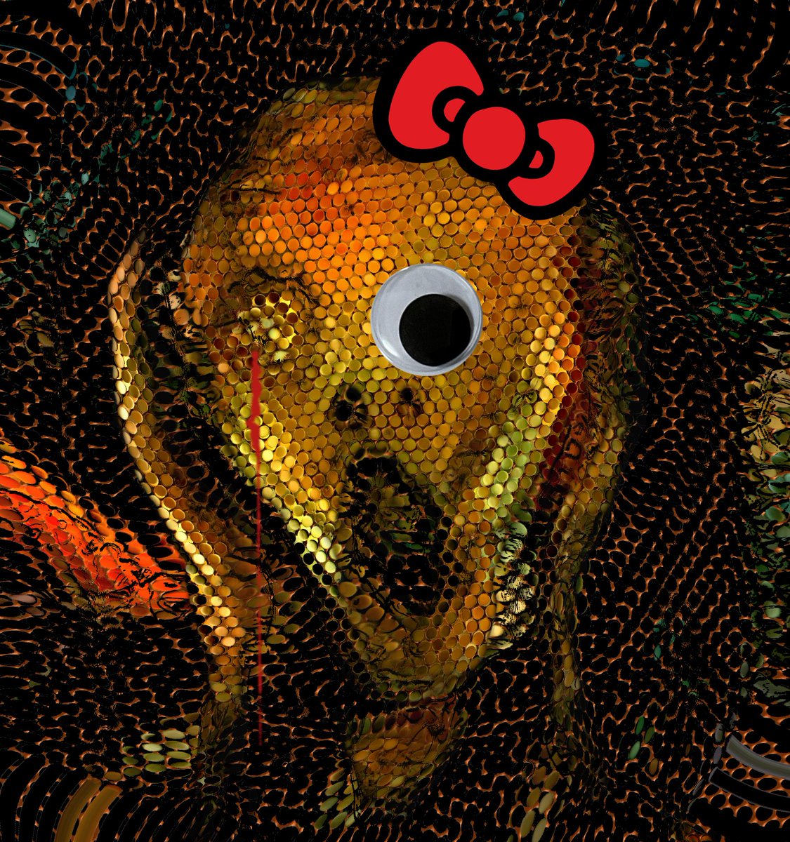 Osugister's tweet photo. Hello the scream.🖼️
#art 
#thescream https://t.co/da9o6Rnw2F