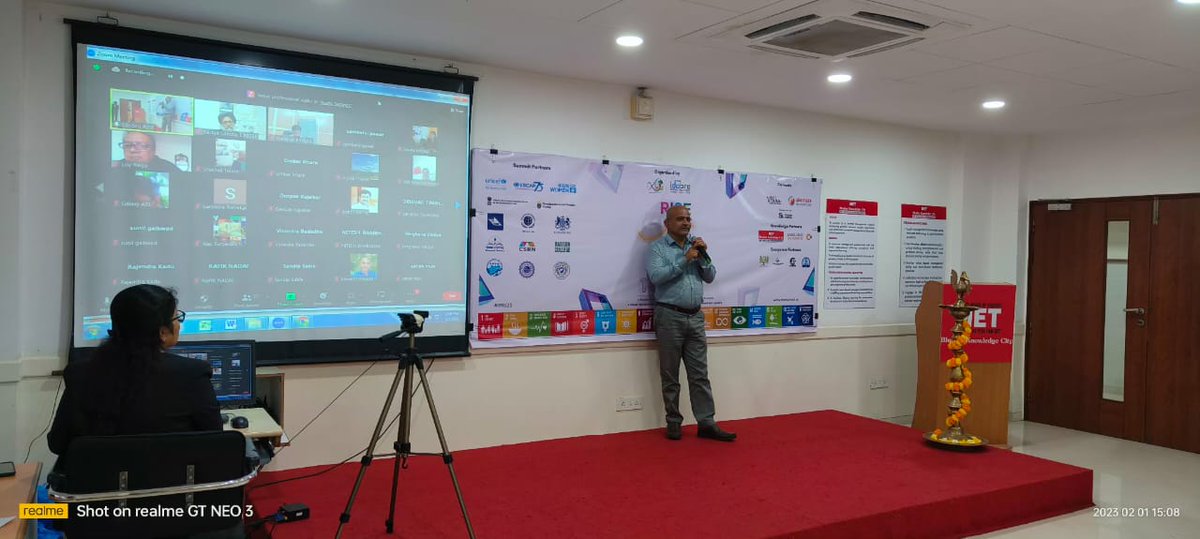 MahaC19PECOnet's tweet photo. DDMO_DDMC MahaPECOnet Roundtable was organized as part of the Rise World Summit:23 at MET. Mr. Appaso Dhulaj- Director DM- GoM, along with the DDMCs & DDMOs from the Konkan Division attended the roundtable in-person.
#DDMO #RISEWorldSummit #RWS23 #MahaPECOnet #Maharashtra https://t.co/GOaJWQQYzV