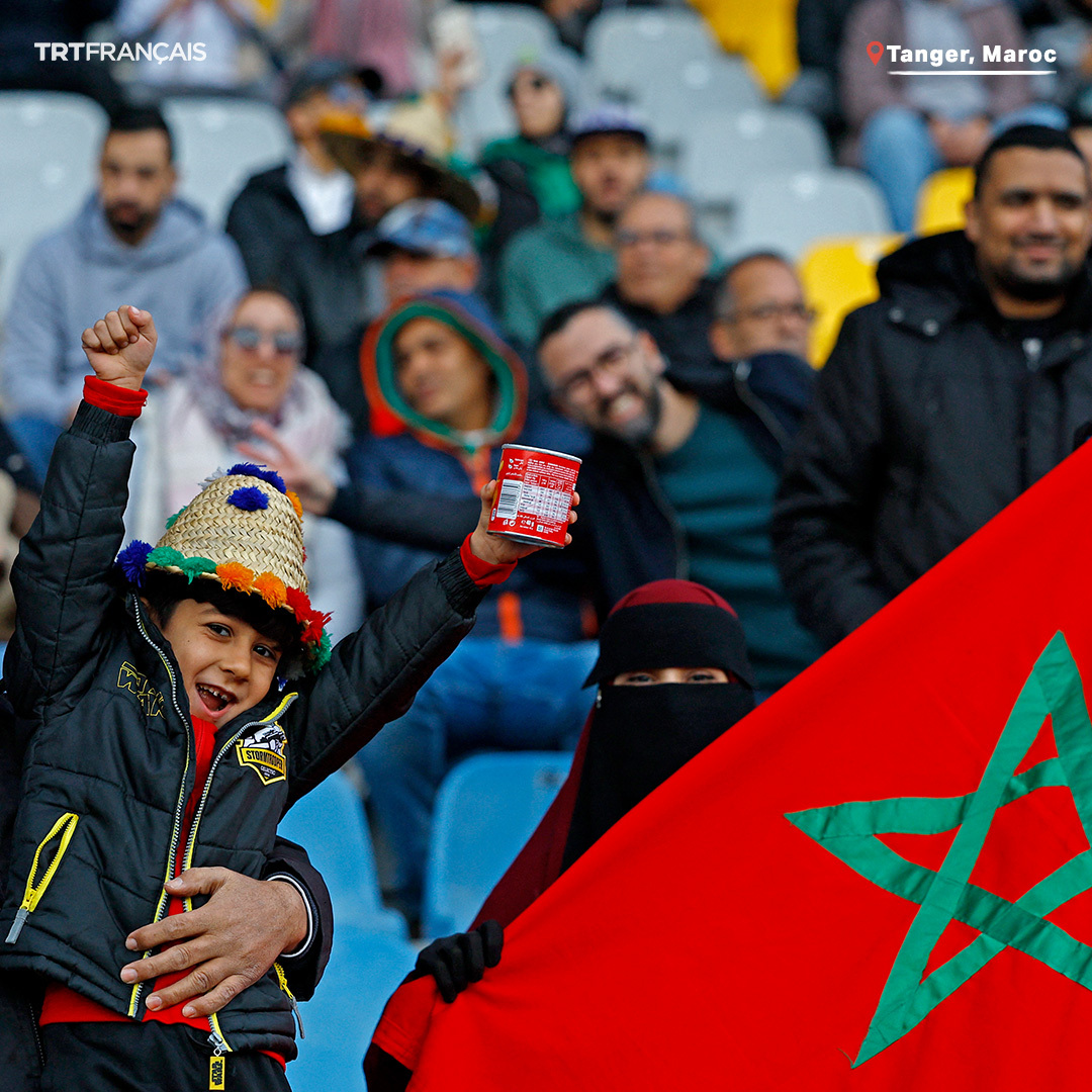 trtfrancais's tweet photo. La 19e édition de la Coupe du monde des clubs a commencé mercredi au Stade Ibn Batouta de Tanger. 

Walid Regragui a lancé la cérémonie avec le célèbre “Dirou Niyya” (“croyez en nous”), cri de ralliement des supporters pendant l’épopée au Qatar https://t.co/SfdeIAjZAL