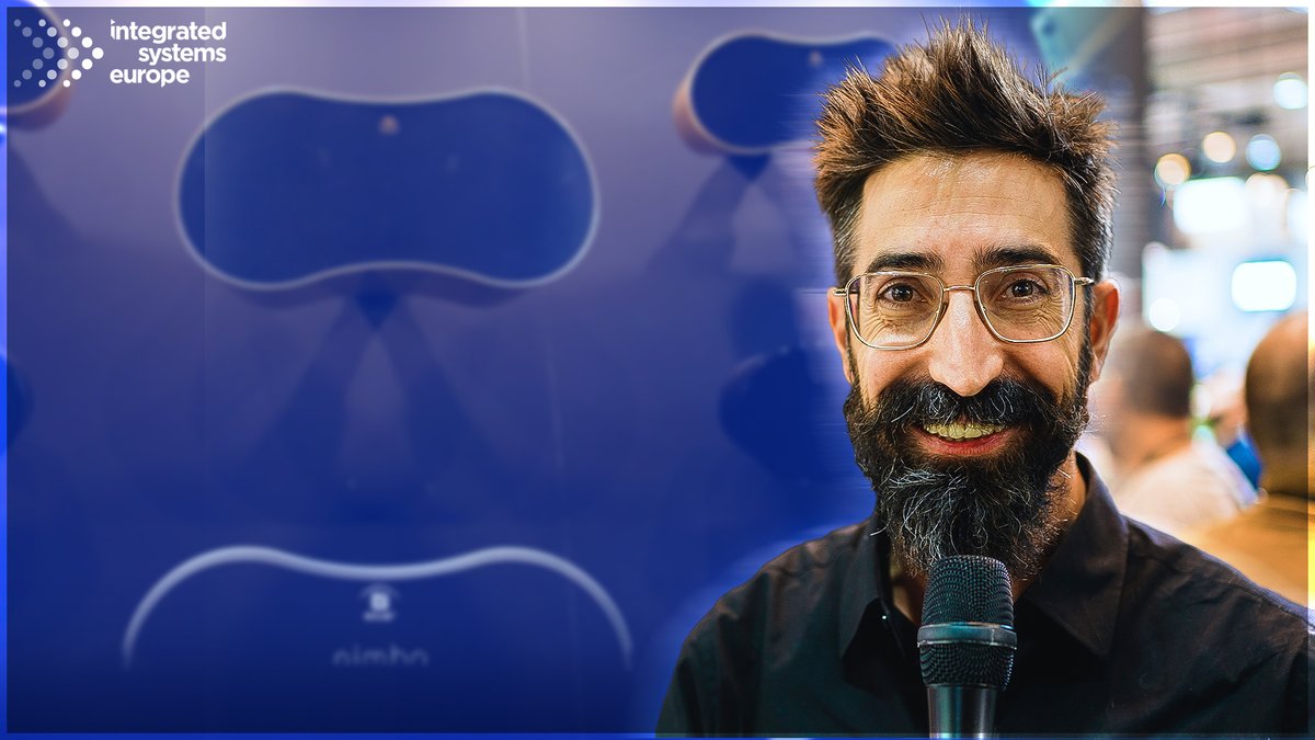 Jan Pagès introduces Nimbo on the <a href="/eclerofficial/">Ecler</a>  booth at <a href="/ISE_Show/">ISE</a> 2023. Watch here: youtu.be/8s0H9fys5xk

#ISE2023