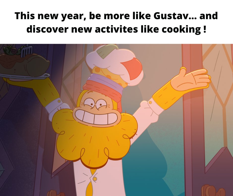 This new year, be more like Gustav!
Watch The Unstoppable Yellow Yeti, streaming now on Disney+ in the UK. <a href="/disneyplus/">Disney+</a>

#TheUnstoppableYellowYeti #Disneyplus #Disneyplusuk #animation #snow #kidsofinstagram #yellowyeti #disneyfans #newseries #friendship