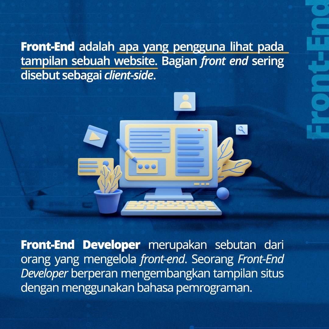 netmonk_id's tweet image. Nah gimana? Udah gak bingung lagi kan bedanya Front-End dan Back-End? Jangan sampai ketuker lagi ya!

#Frontend #Backend #Netmonk #NetmonkPrime