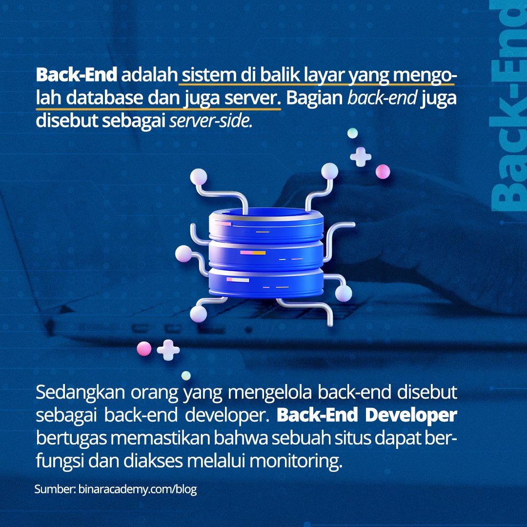 netmonk_id's tweet image. Nah gimana? Udah gak bingung lagi kan bedanya Front-End dan Back-End? Jangan sampai ketuker lagi ya!

#Frontend #Backend #Netmonk #NetmonkPrime