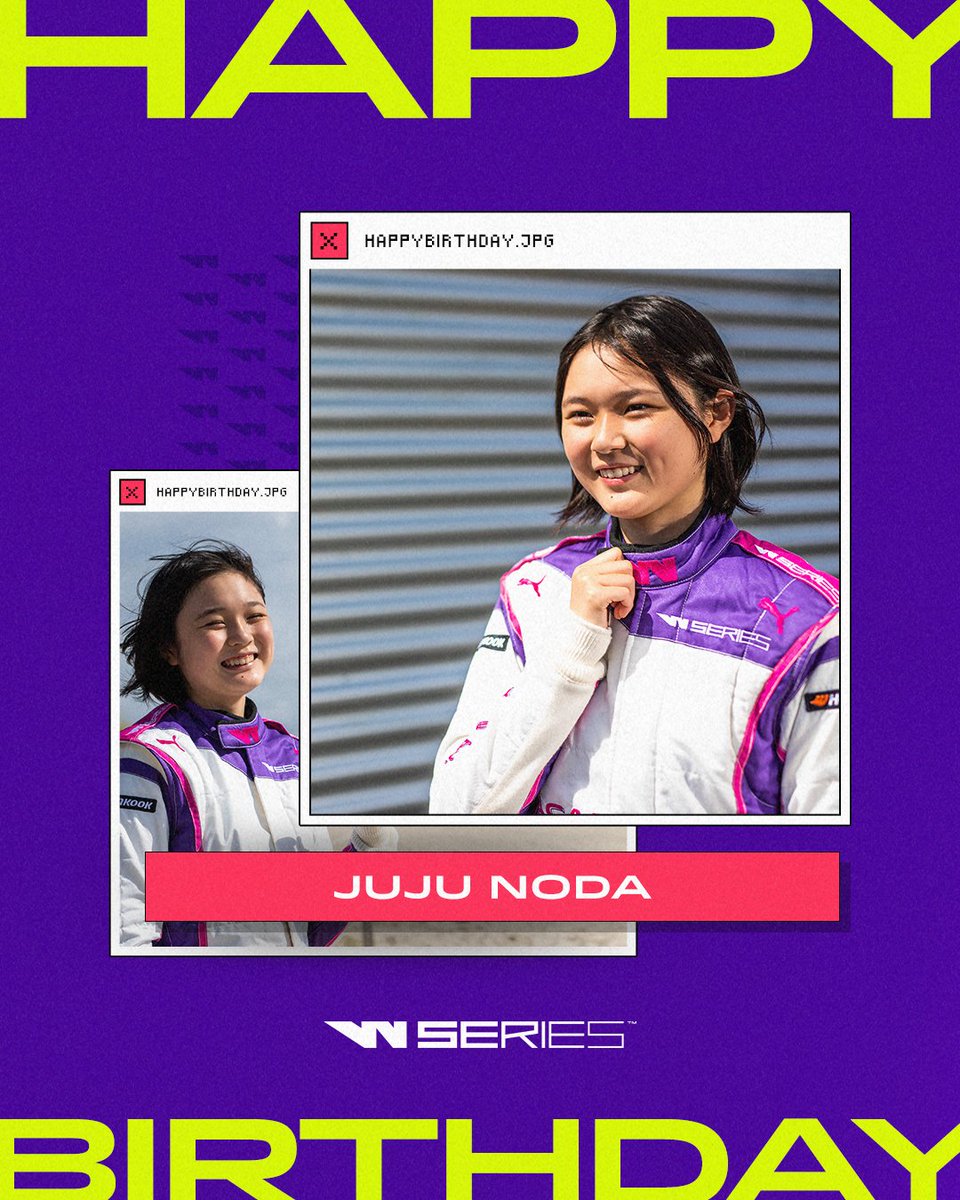 A big happy birthday to @JujuNoda_Racing 🎉 We hope you have a great day! 🎂