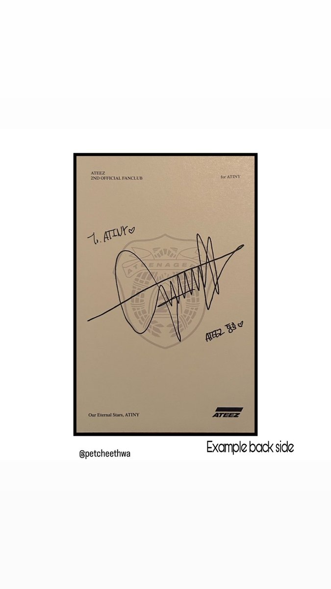 petcheethwa's tweet photo. ❣️ ATEEZ GIVEAWAY
ATINY 2nd membership kit postcard + Polaroid print photocard. Member of choice for winner!
To enter you have to join the GO in my bio. I’m trying for a fansign and will be very thankful for any help❤️
#ateezgo #ateezgiveaway #ateezga #ateezwts https://t.co/GgxqcnLgaR