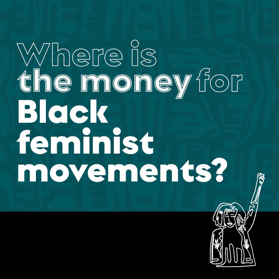 #blackfeministmovements

An open letter released from Black Feminist Fund and a range of leaders across philanthropy urges the sector to support Black feminists globally. 

For more information visit link 🔗lnkd.in/dHDuQ8dv 

#FundBlackFeminists 
#africanphilanthropy