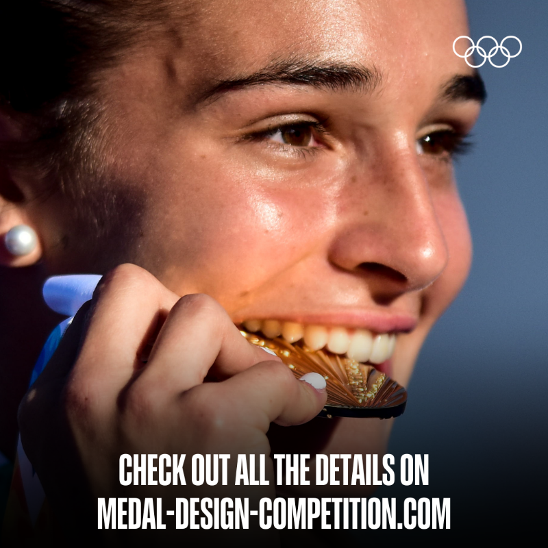 Olympics's tweet photo. Would you like to see your Olympic medal design brought to life? ✨

Enter the medal design competition and your creation could be worn by athletes at the Winter Youth Olympic Games #Gangwon2024. 🥇🥈🥉