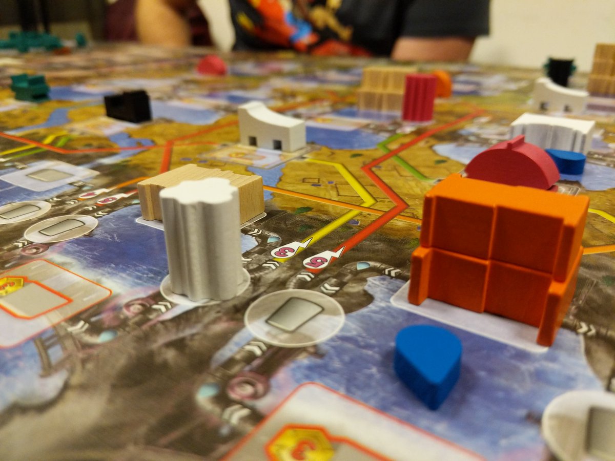 aCapGames's tweet image. Barrage yesterday.
Not great at 5 players + expansion.