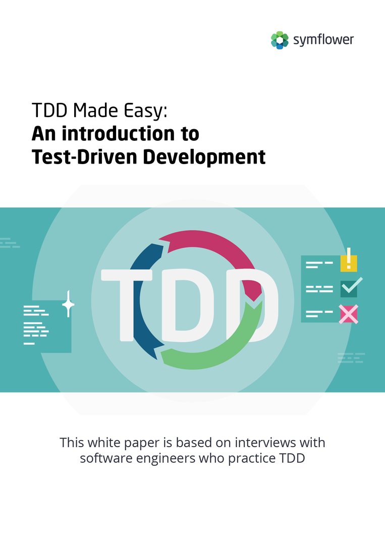 symflower's tweet image. Exciting news! We‘re launching a new white paper on #TDD filled with insights from experienced developers. Discover the benefits and challenges of this powerful development methodology. Stay tuned for the release!

#agilemethodology #codingbestpractice #TDD