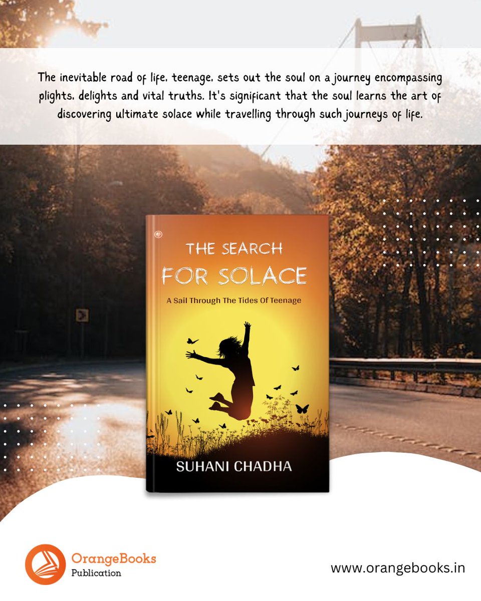 suhani_chadha's tweet photo. #WritingCommunity Set out on this journey full of unexpected revelations, varying twists and unending lessons, as the ultimate Search For Solace Begins. 
Available now on-
Amazon:  https://t.co/7GbY7A8liL
Flipkart: https://t.co/a12L7ZzrvV
Wissen Bookstore: https://t.co/xW7GIBk9G3 https://t.co/fdkwecTJqA