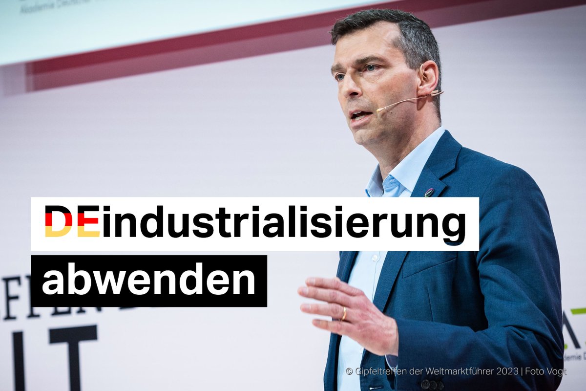 Ich bin überzeugt: mit Offenheit und Zusammenarbeit klappt der Ausbau des grünen Hightech-Hubs Deutschland. Dafür müssen wir aber dringend unseren Rückstand in puncto Tempo, Flexibilität und Digitalisierung aufholen. #WMFGipfel