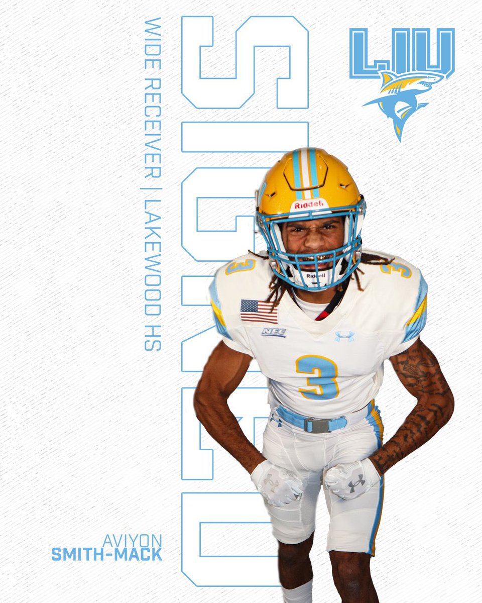 PinellasHSMedia's tweet image. @LIUSharksFB will be receiving 4 players who can play immediately and will be looking to change the program. They landed the most impactful group of players going into next year that the county has to offer!