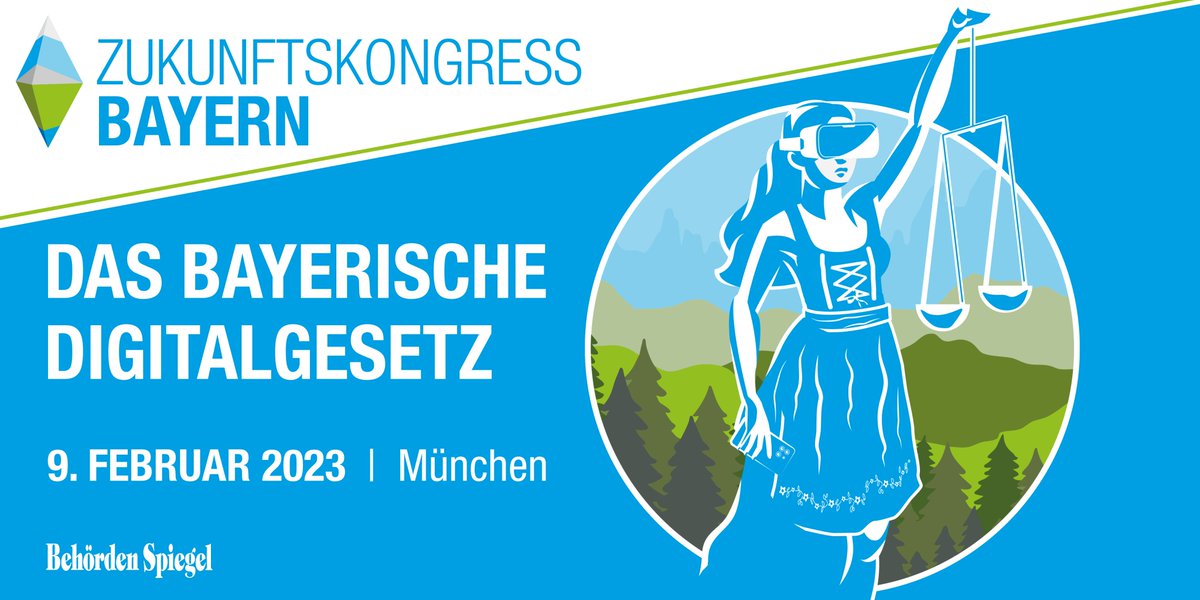 Nächste Woche findet in München der Zukunftskongress Bayern statt. Wir freuen uns schon auf ein spannendes Programm und informative Gespräche! Weitere Infos unter: fabasoft.com/zukunftskongre…  #zkon23 <a href="/BehoerdenNews/">Behörden Spiegel</a>