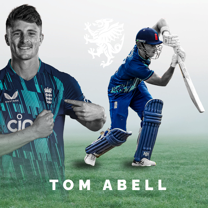 SomersetCCC's tweet photo. BREAKING: Tom Abell has been named in a full England squad for the very first time!! 👏👏👏

⤵️⤵️⤵️

#WeAreSomerset 
@tomabell1