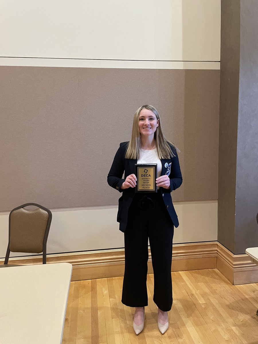 OHHSDECA's tweet image. Congratulations Dori Schiets 2nd place Hotel &amp;amp; Lodging Series State Qualifier