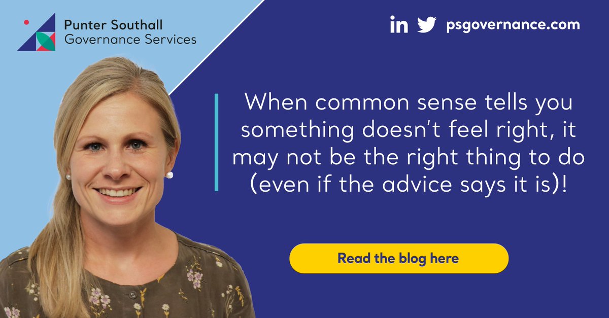 We should never forget to think sensibly and apply sound, practical judgement. Find out why in Claire Barnes blog: okt.to/i86uBR #governance #trustees #pensions #pensionstrustees