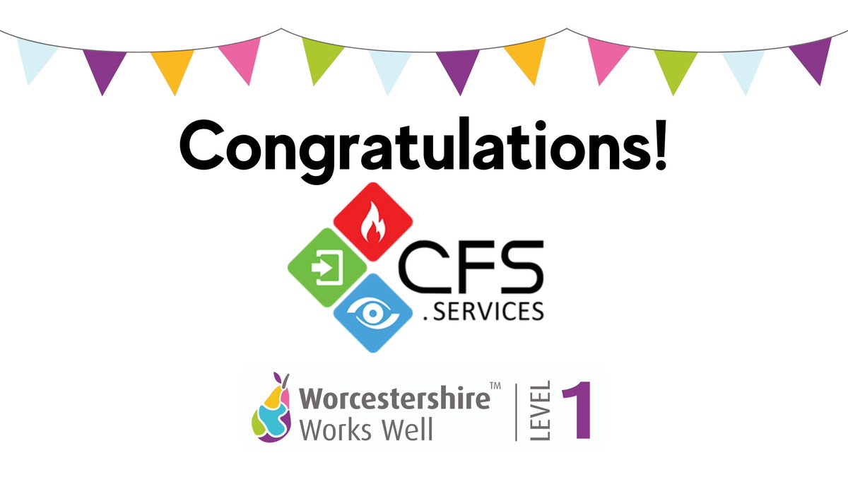 Worcestershire Works Well (@worcsworkswell) on Twitter photo Congratulations to <a href="/CFS_ServicesLtd/">CFS.Services</a> 🎉
CFS Services are the latest company to achieve their Level 1 WWW Accreditation!
Well done to all involved for this fantastic achievement! Congratulations to <a href="/CFS_ServicesLtd/">CFS.Services</a> 🎉
CFS Services are the latest company to achieve their Level 1 WWW Accreditation!
Well done to all involved for this fantastic achievement!