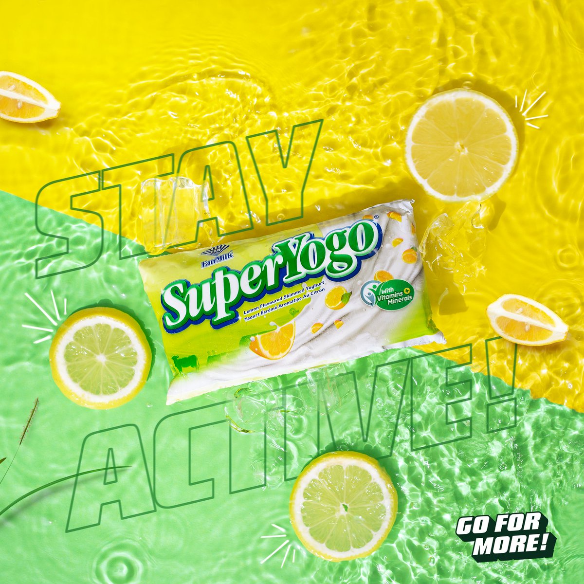 SuperYogoGhana's tweet photo. Vitamin B2, Calcium and Phosphorus gives you the perfect nutrient combo stay active on the go.
#NourishmentontheGo #GoForMore #SuperNutrients https://t.co/8Hmf5N8NDB