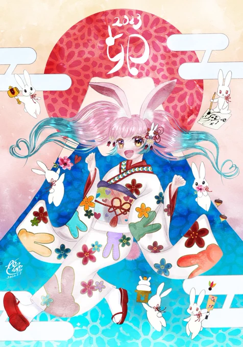 #ツインテールの日うちの娘たちのツインテール率が意外と高かった件(笑) 