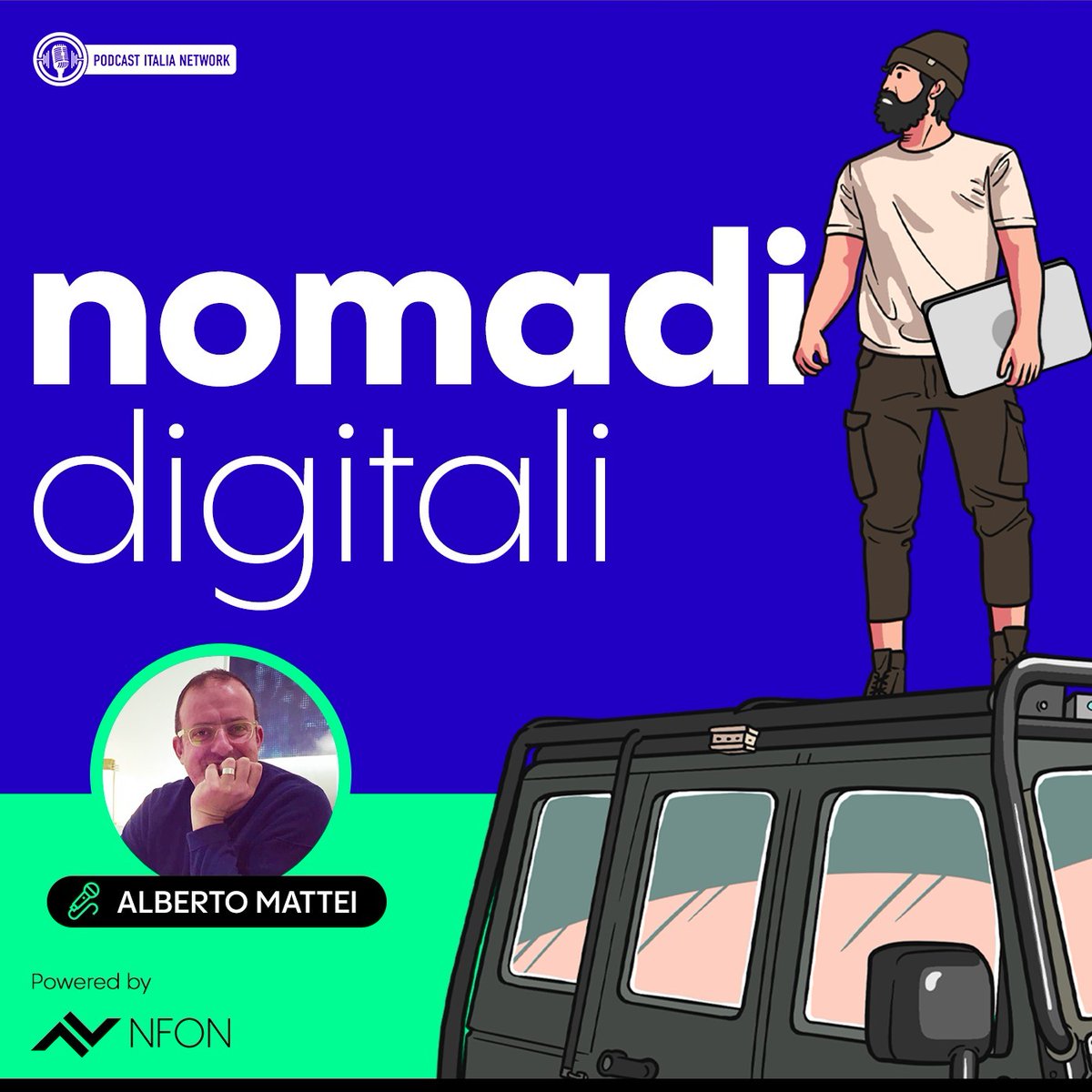 PrimoBonacina's tweet photo. Ascolta il #podcast NOMADI DIGITALI su #RADIO IT: EPISODIO 6 - NFON – ALBERTO MATTEI: “RIPENSARE SE STESSI PER VIVERE MEGLIO”
#podcasting #radioit @nfoncom #nfon #VoIP #Cloudya #iptelephony #smartworking #CIO #nomadidigitali #digital
https://t.co/1mNxdz0Cz2 https://t.co/0VH8Szazsk