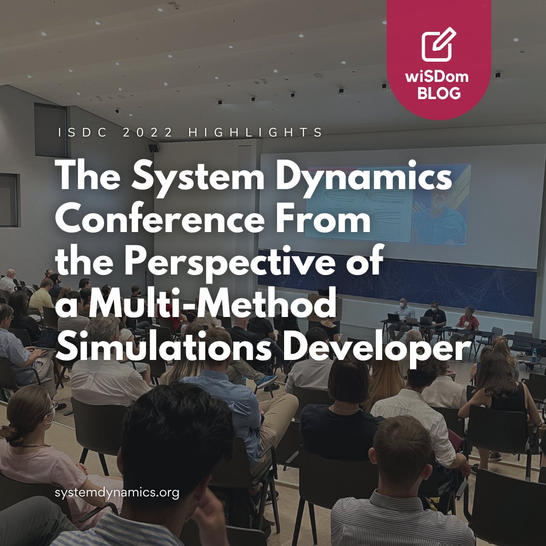 systemdynamics_'s tweet image. 💭 WHAT ARE YOUR THOUGHTS? ▶️ #SystemDynamics, #AgentBased and #DiscreteEvent simulations are three competing and complementary #simulation methods used to address a wide range of real-world problems.

🔗 Continue reading: ow.ly/5b3550LXJSi