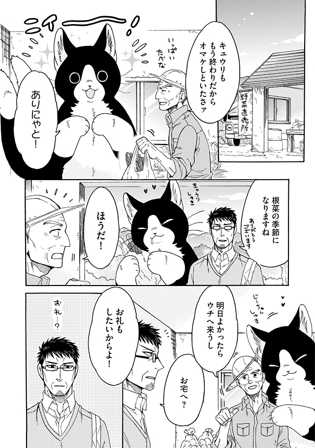 でっかいねこまたと脱サラおじさんの
のんびり八ヶ岳暮らし🐱👓(1/3)
#漫画が読めるハッシュタグ 