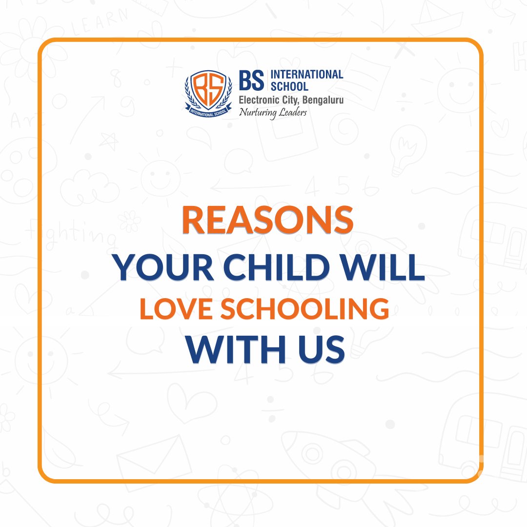 bsisblre's tweet photo. Our students are the heart of our school and we are immensely proud of their passion for learning. At BSIS we strive to provide the best for your young learners. Your child's pathway to success starts at BS International School.

#BSIS #BSInternationalSchool #CBSE #CBSESchool https://t.co/xEyV9hMA3D