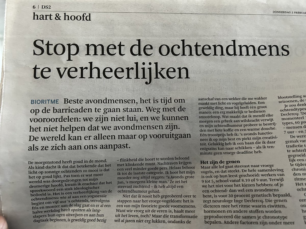 lievenscheire's tweet image. Join the Revolution!
✊
#ochtendmensendictatuur