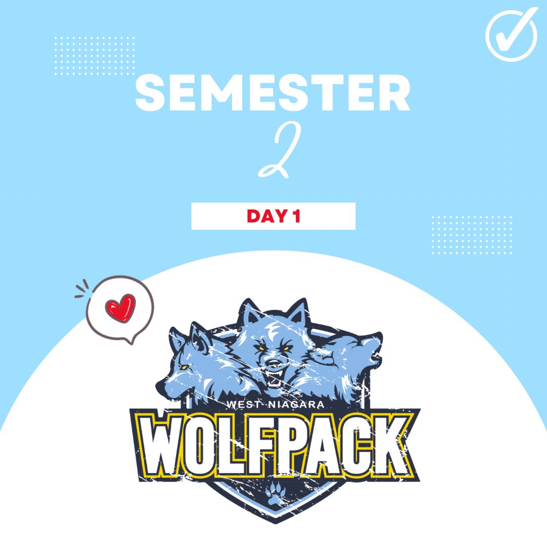 WNSSWolfPack's tweet image. Semester ✌🏼 Day 1
.
Let’s get it Wolf Pack
.
#newbeginnings #reunited #semester2 #day1 #wnss #westniagara #wolfpack
