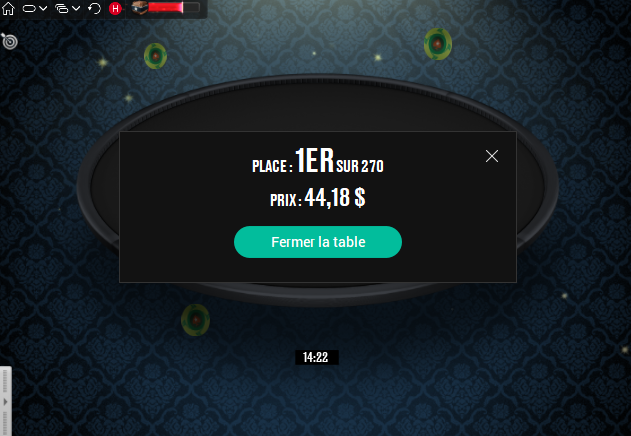 Riquette_Zermi's tweet photo. Grâce à une stratégie solide et un peu de chance, je viens de remporter mon premier tournoi de l'années sur @PokerStars!
#MTTPoker #Victoire #PokerLife https://t.co/3neP7QKWgb