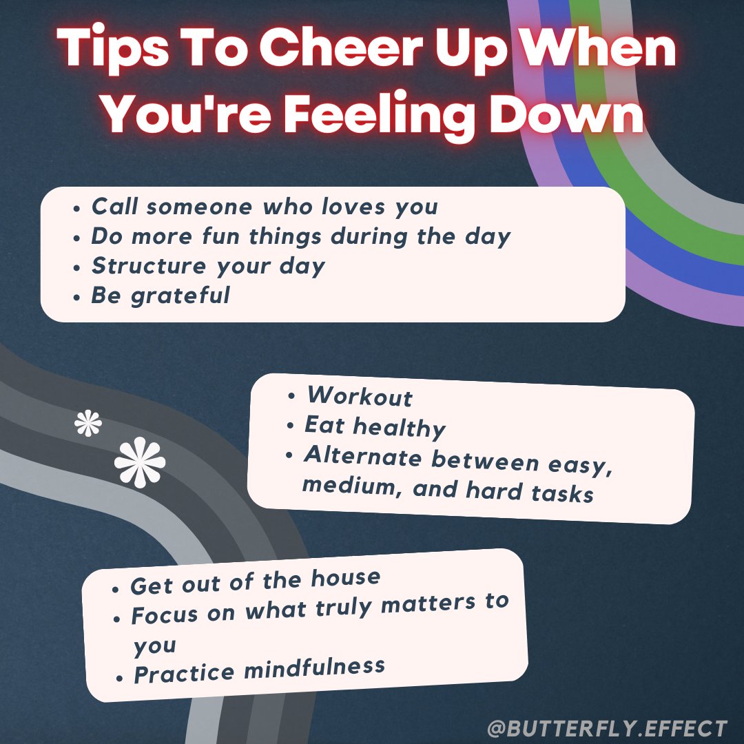 ButterflyE_tube's tweet photo. #mood #depression #mentalhealth #feelingdown #feelingunmotivated #FeelingDepressed #depressed #feelingblue #signsofdepression #depressionmotivation #liftmood #liftdepression #negativeemotions #improvemood #depressionadvice #sadness #selfhelpdepression #psychology #feelingdown https://t.co/O6hViSsABM