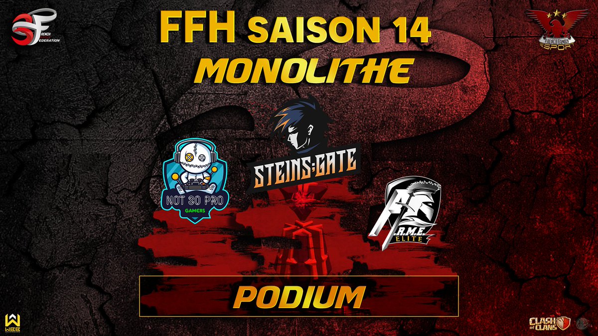 SteinsgateCOC's tweet photo. We are the @3Fcoc  Monolith S14 Champions🏆

GG NSPG. It was a close war in the finals. 

#ClashOfClans https://t.co/cNuKpAsKQk