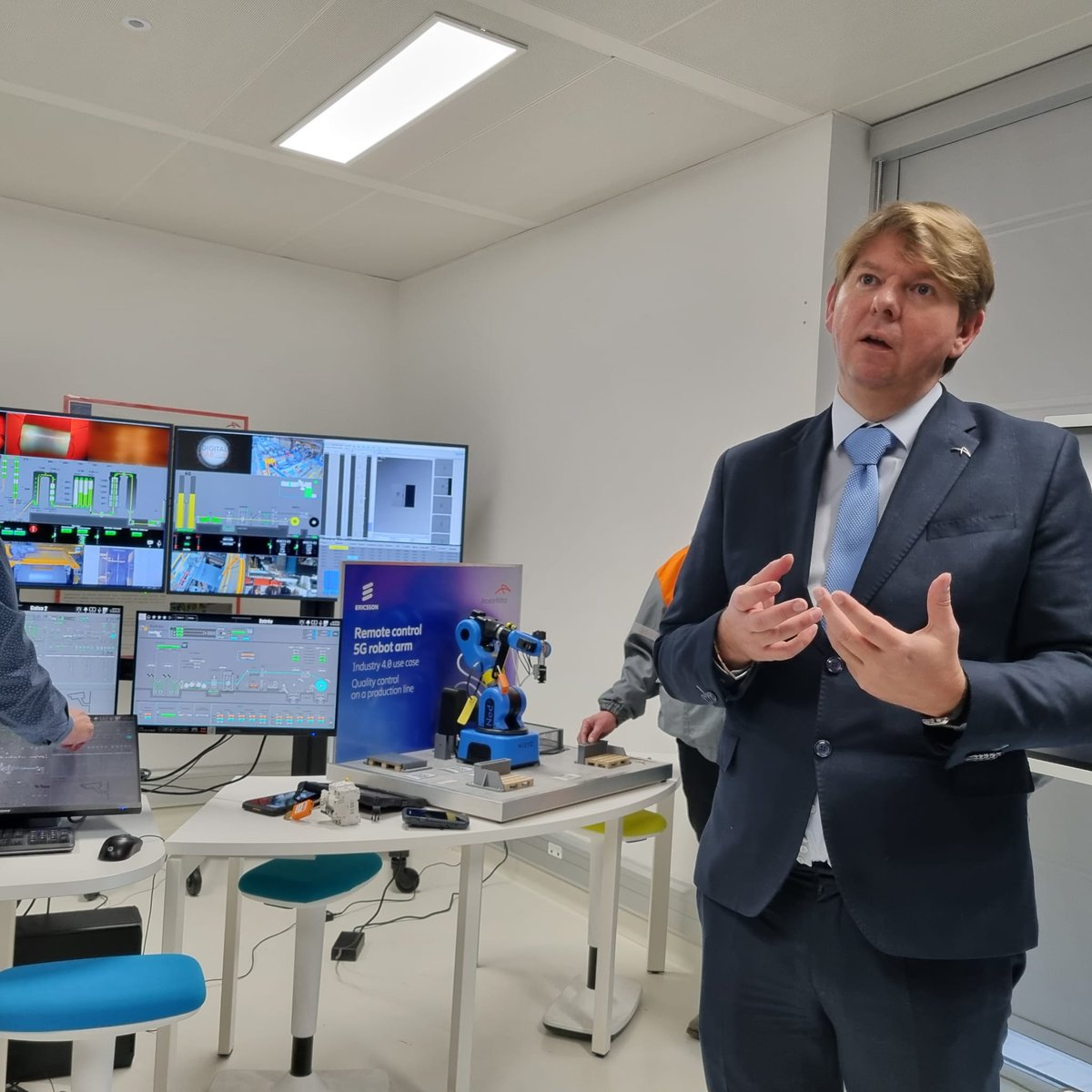 Place maintenant à une démonstration dédiée à la #sécurité !