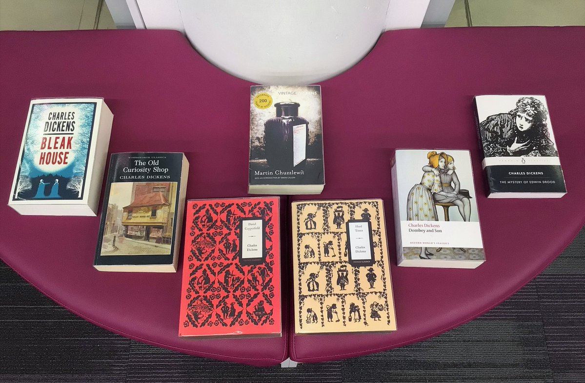 HemelLibrary's tweet photo. #happybirthday Charles Dickens! The most famous writer of the Victorian age was born today in 1818, so we dedicated him a #borninfebruary post. Our shelves include many refined editions of his works. Come and have a look.
#charlesdickens #borntoday #loveyourlibrary #classics https://t.co/0Fe6gGgtux
