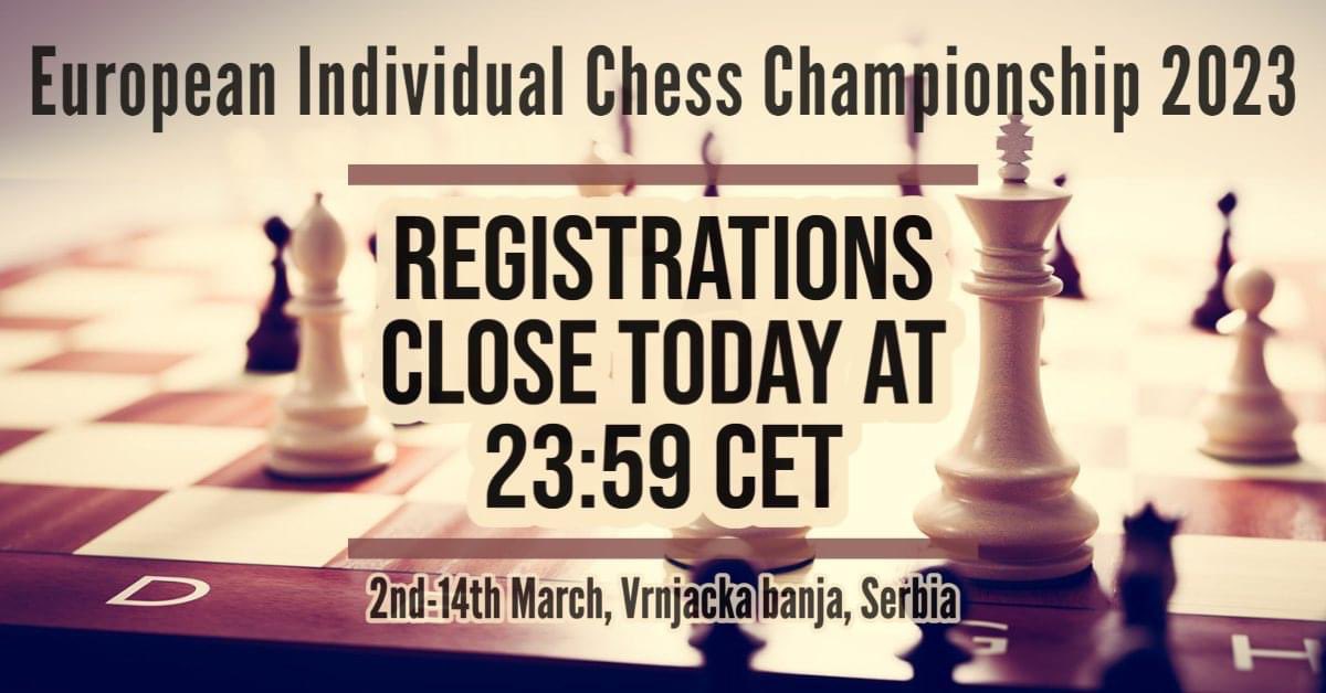 Alexey Sarana wins European Individual Chess Championship 2023