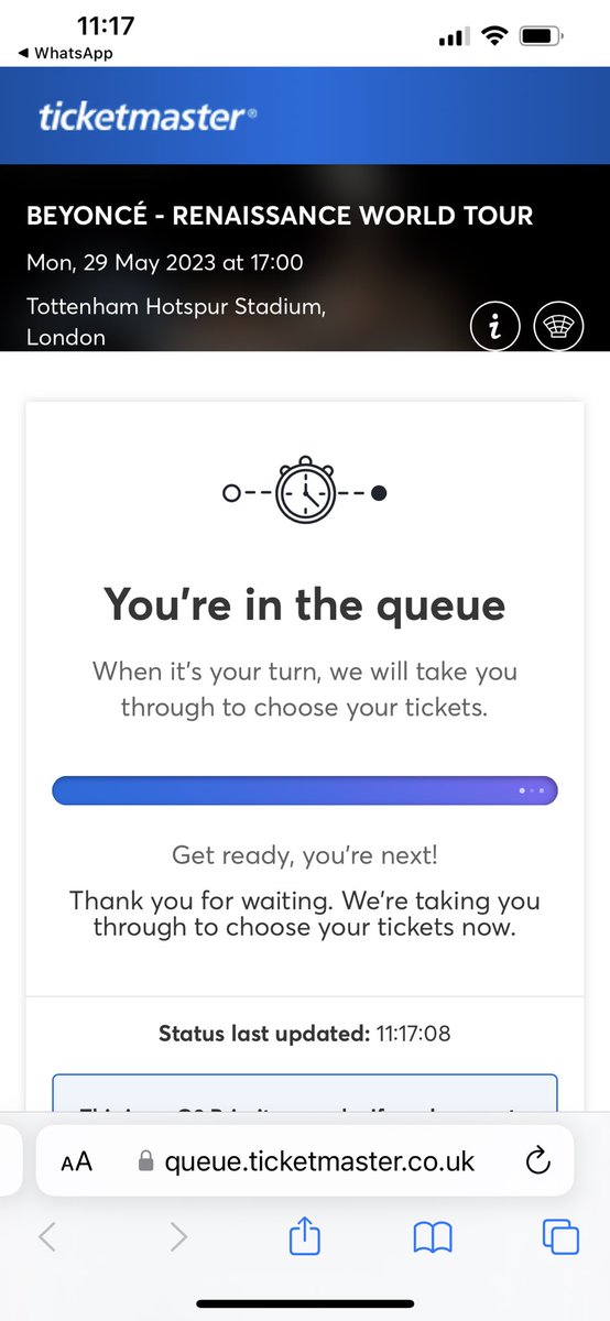 ciarafergusonn's tweet photo. Waited for over an hour to get to the front of the queue for this to happen 🙃 fuck #02priority https://t.co/ULY7p3znLJ