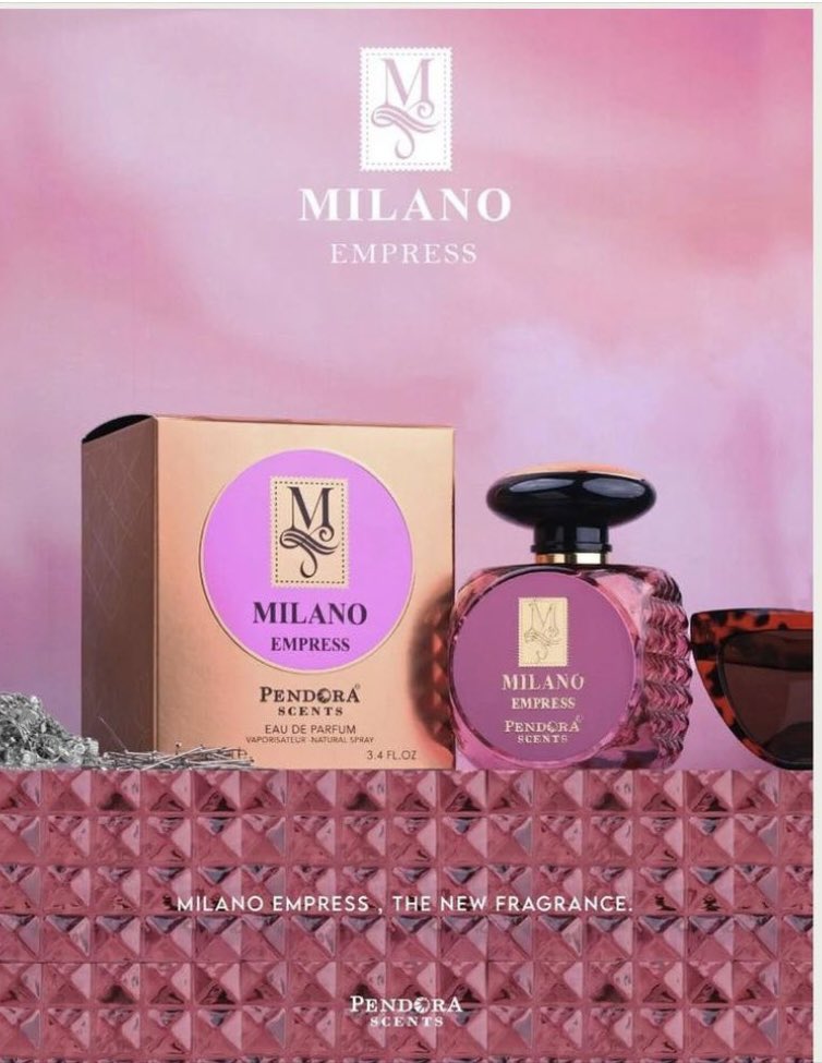 facebook_fine's tweet photo. Milano Empress 100 ml at the fantastic price of R300  to order this perfume inspired by one million whatsapp me on 0835531249   To order this or any other perfume ! Stock prices are available 
Top: Red currant, orange and neroli essence
Middle: Mirabelle, magnolia, osmanthus https://t.co/W6W4GDxUjD