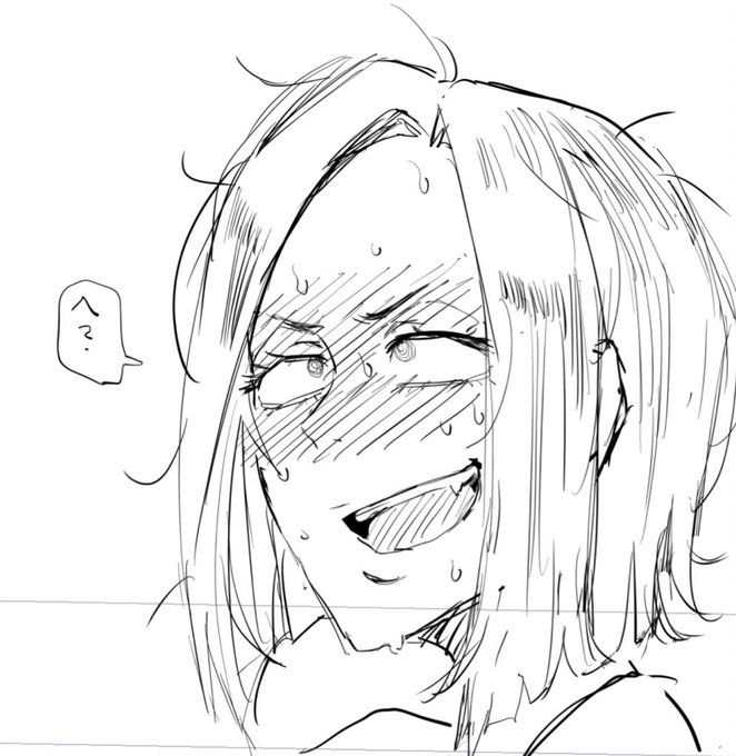 こんな顔ばっり描いてんな…(すき 