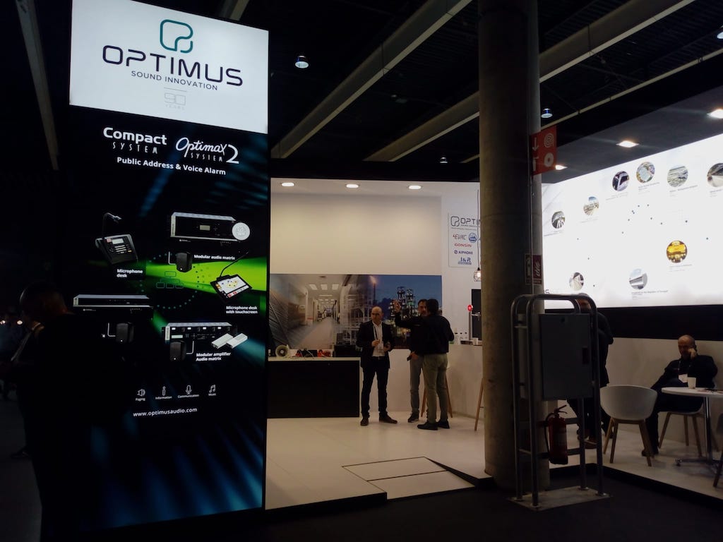 DigitalSecurMag's tweet photo. Optimus vuelve a apostar por ISE con nuevas soluciones de megafonía e intercomunicación SIP https://t.co/YrlhIMRMRU @optimussonido @ISE_Show #ISE2023 #megafonía #intercomunicador https://t.co/YTL6lMcFXi