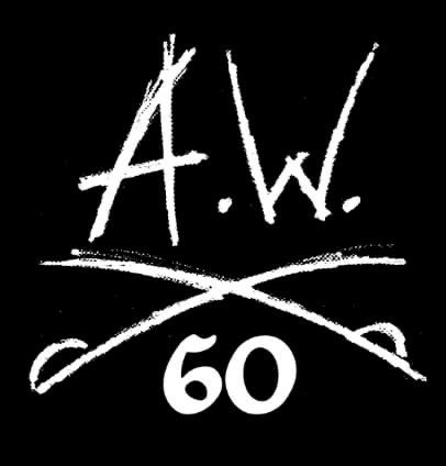 AW60 the dates for the celebrations of Andrew’s 60th 
APRIL 29th/30th tickets on skiddle