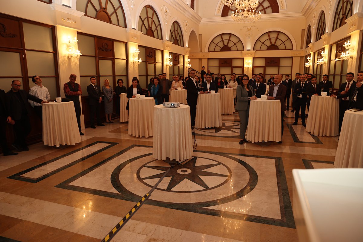 afchambercom's tweet photo. We are delighted to share the photos of the Welcome Reception in honor of madame Anne Boillon, the Ambassador of France to Azerbaijan.

For more information, please visit the link: https://t.co/uj8SjjiM1O

More photos: https://t.co/kVAKx28UwW

#AFchamber #Welcomereception https://t.co/LmcHJ7GUbi