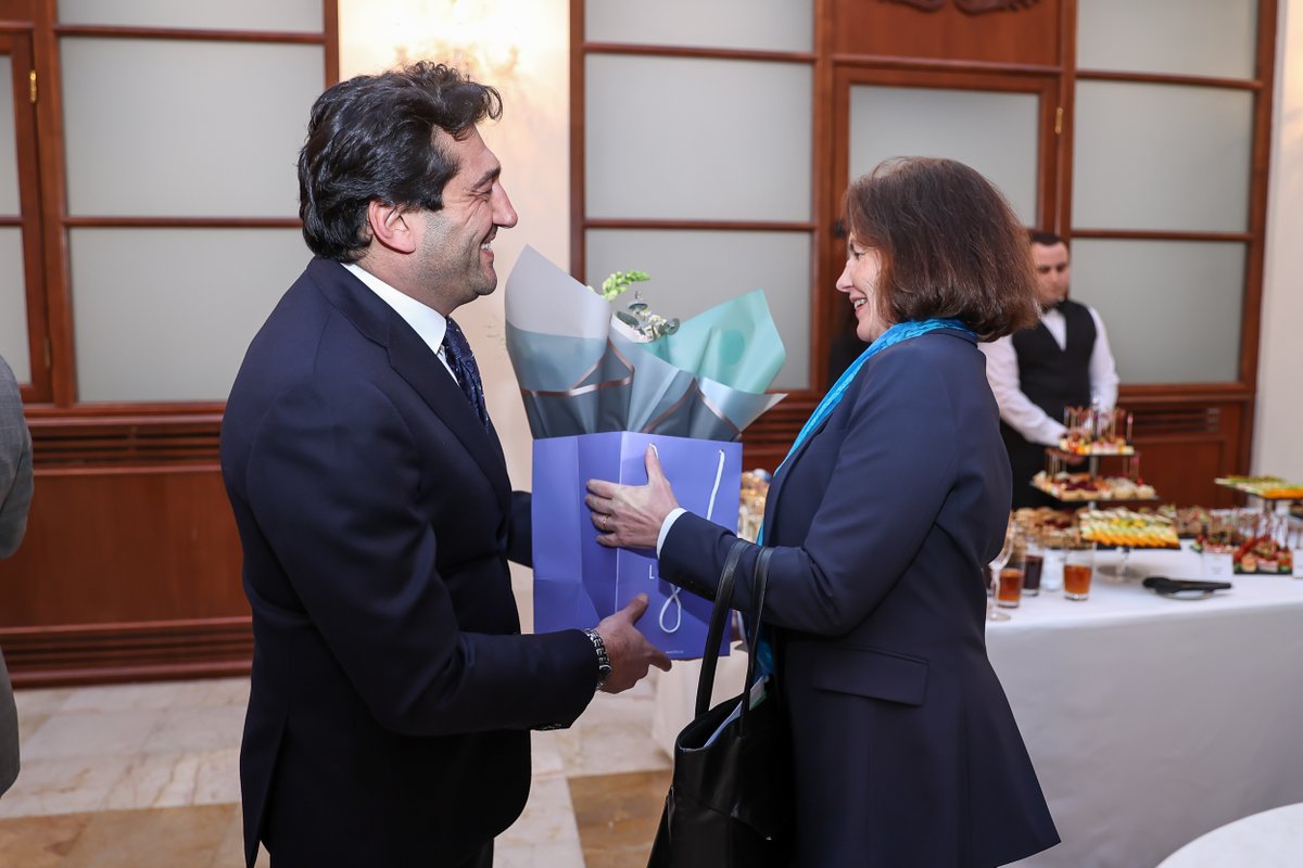 afchambercom's tweet photo. We are delighted to share the photos of the Welcome Reception in honor of madame Anne Boillon, the Ambassador of France to Azerbaijan.

For more information, please visit the link: https://t.co/uj8SjjiM1O

More photos: https://t.co/kVAKx28UwW

#AFchamber #Welcomereception https://t.co/LmcHJ7GUbi