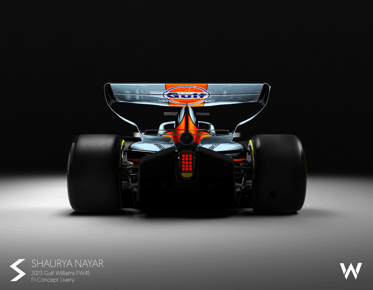 Planet_F1's tweet photo. A Williams x Gulf concept livery as the rumours continue to circulate 😍 #F1

📸 shauryanayar_art / Instagram https://t.co/JFldnRqnPJ
